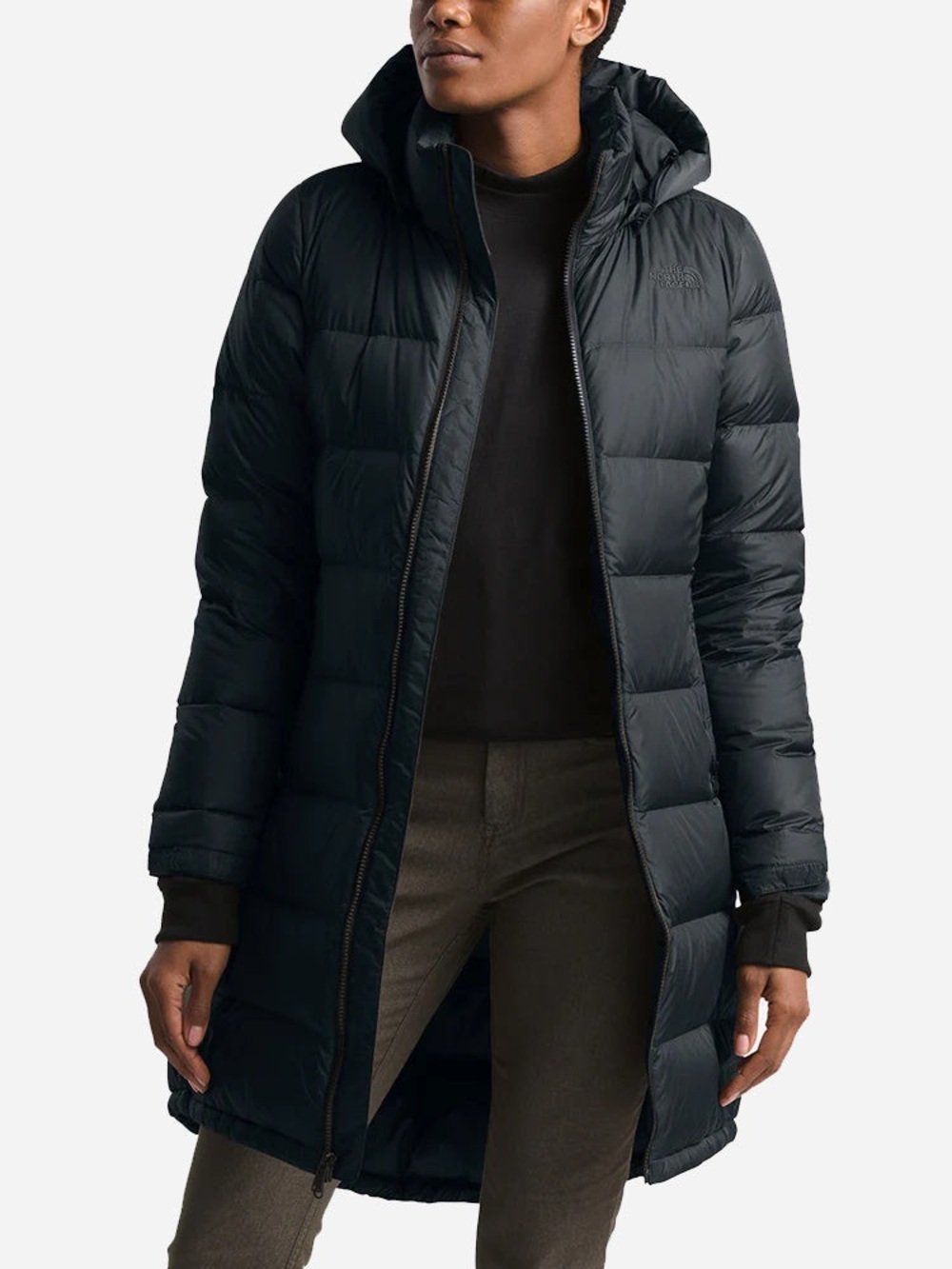 The North Face Plus Metropolis Parka III Heavyweight 550 Down Black 1X Women’s